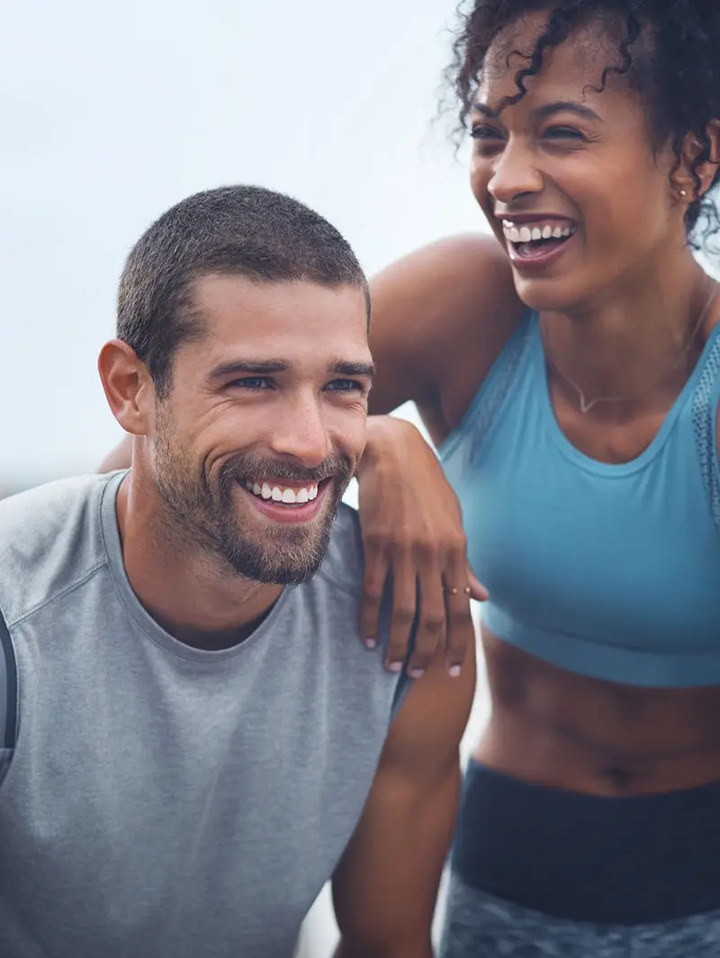 Man enjoying an active afternoon at Atascocita Park, representing an active lifestyle supported by hormone and metabolic care in Atascocita, TX.